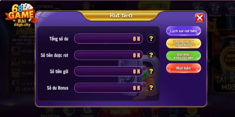 Quy định cần nắm khi nạp rút tiền tại cổng game