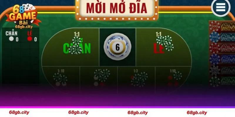 Cược chẵn lẻ trong xóc đĩa có gần 50% thắng